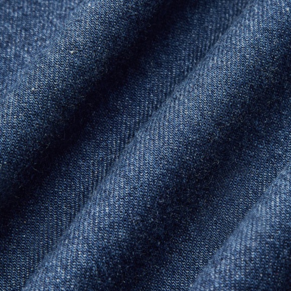 Commense Dark Blue Sleeveless button front top - Picture 7 of 12